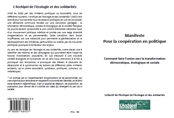 Publication Archipel Manifeste